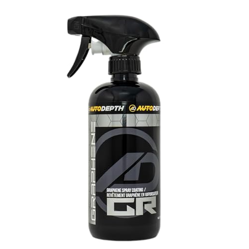 AutoDepth Graphene Ceramic Spray Coating, for Superior Protection &amp; High Shine, Hydrophobic Car Coating Spray, for Car, Boat, Rv, Truck, Alloys, Lasts Upto 12 Months