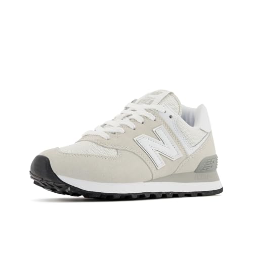 New Balance womens 574 Core Sneaker, Nimbus Cloud/White, 9.5 US