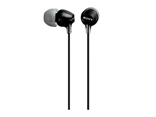 Sony MDREX15LP Fashion Color EX Series Earbuds (Black)