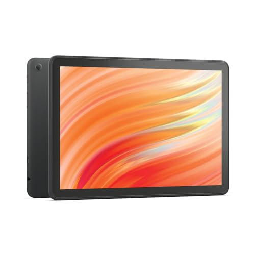 Amazon Fire HD 10 tablet (newest model), built for relaxation, 10.1" vibrant Full HD screen, octa-core processor, 3 GB RAM, 32 GB, Black