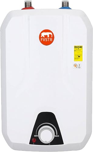 FVSTR 110V-120V 1.5Kw Small Under Sink Tank 2.16Gallon Water Heater Hot Storage,Mini Instant Electric RV TR Trailer Kitchen Compact Point-of-Use, (2.16gallon)