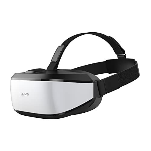 DPVR E3C VR Headset - PCVR Virtual Reality Headset for Business of Egg Seats Headset, VR Simulator Riders, VR Moto, Time Machine 6 Seats and VR Flying, VR Headsets Not for Personal User and VR Games