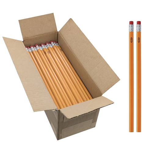 Merangue Wood Cased #2 HB Pencils, Unsharpened, 150 Pack