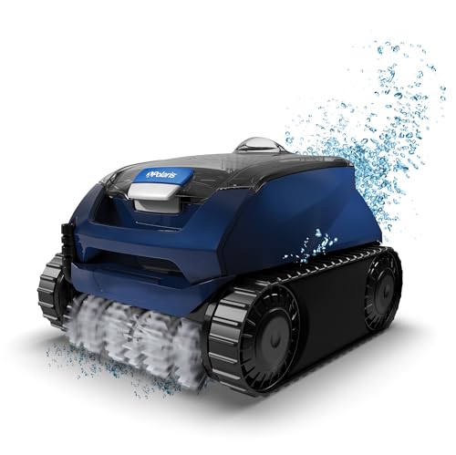 Polaris Epic 8520 Robotic Pool Cleaner, Advanced Cleaning Technology for Sparkling Pools, 50ft Cable &amp; Large Transparent Filter Canister