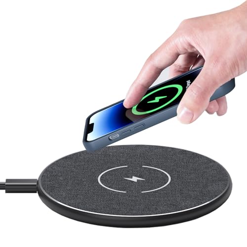 Wireless Charger Pad 30W, Fast Wireless Charging Pad for iPhone 16 15 14 13 12 11 X 8, Samsung Wireless Charger for Galaxy S24 S23 S22 S21 S20 S10 S9 S8 Note20 10 9 8, Air Pods/Galaxy Buds, Pixel/LG
