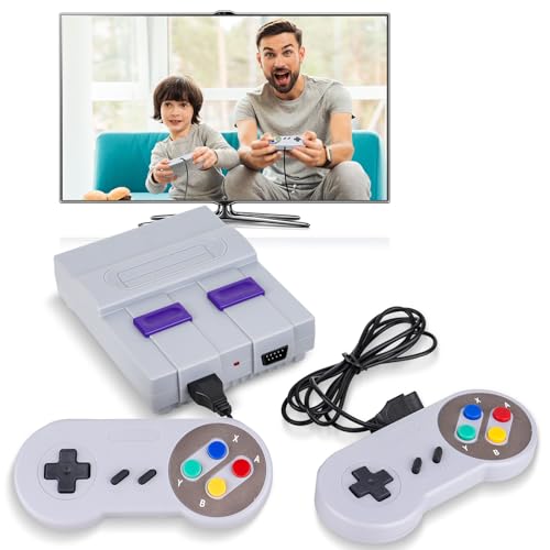 Classic Mini Retro Game Console: HDMI Input Plug &amp; Play Dual Players Video Games Built-in with 821 Mini Retro Games