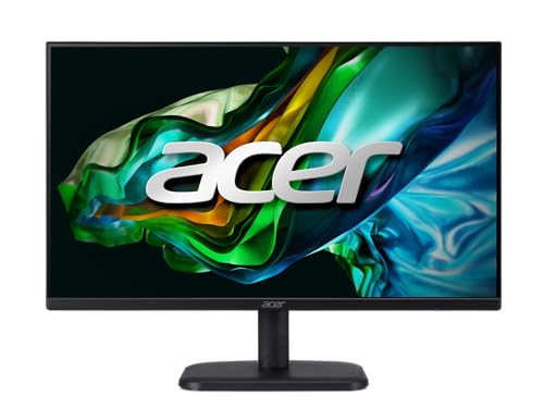 Acer EK241Y EBI 24in IPS FHD 1920 x 1080 100Hz 1ms Frameless Gaming Monitor with Freesync and Ergonomic Tilt 1 x HDMI &amp; 1 x VGA (HDMI Cable Included)